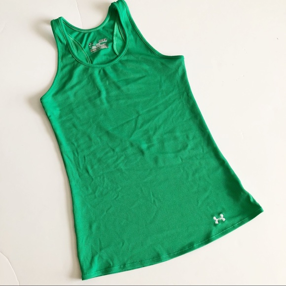 Under Armour Tops - Under Armour green athletic tank top